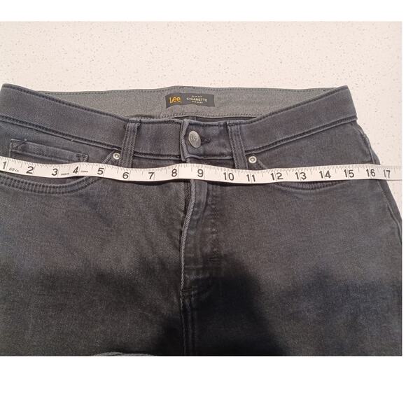 Lee Slim Fit Cigarette Mid Rise Women's Pants Size 10 P - Picture 6 of 6